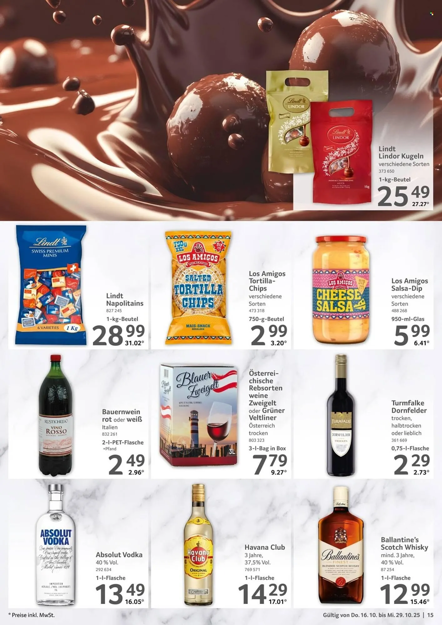 Selgros Prospekt von 16. Oktober bis 29. Oktober 2025 - Prospekt seite 15