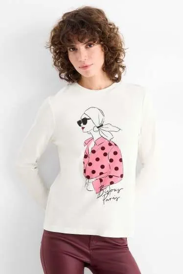 Long sleeve top - regular fit