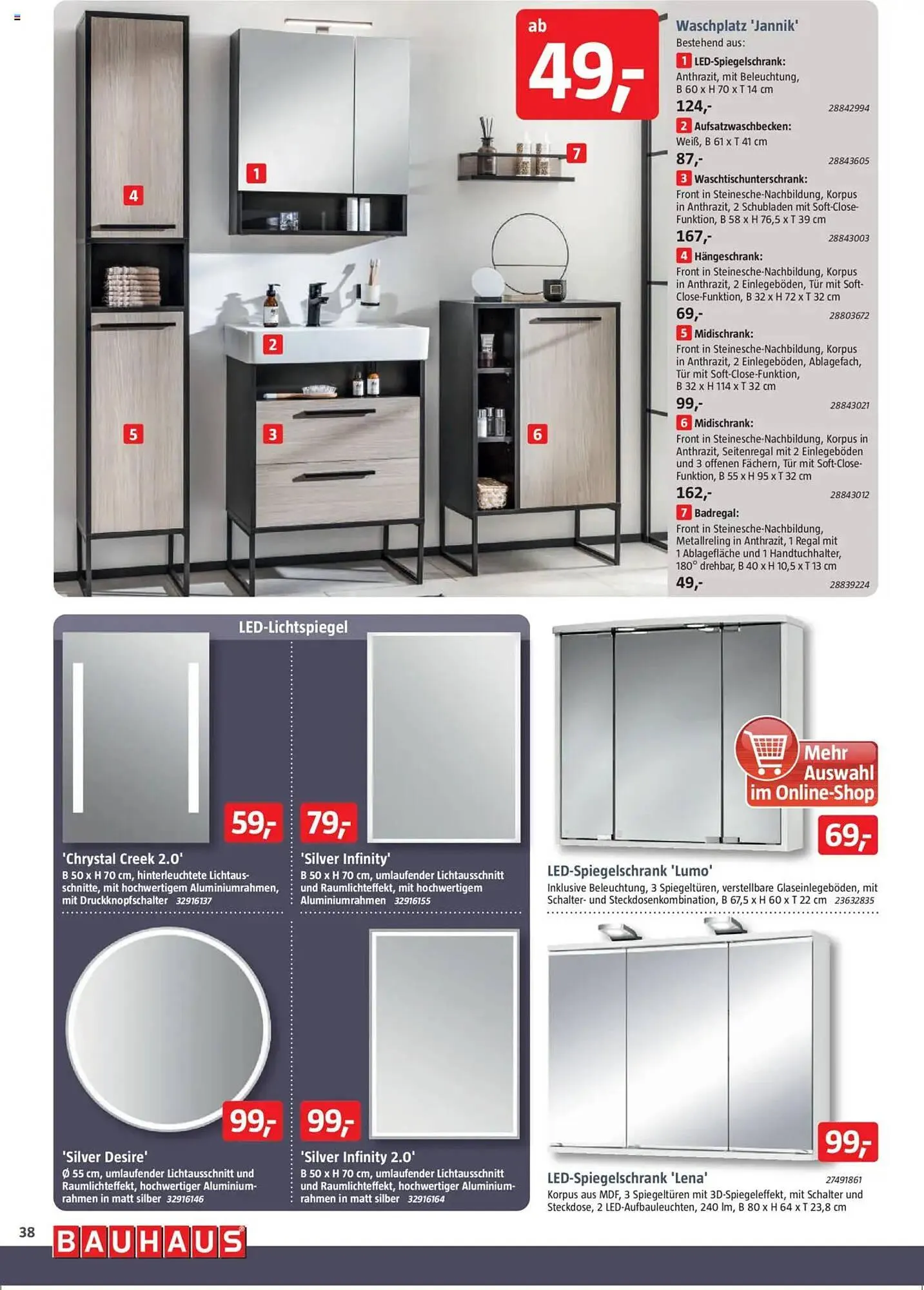 Bauhaus Prospekt von 4. Oktober bis 1. November 2025 - Prospekt seite 38