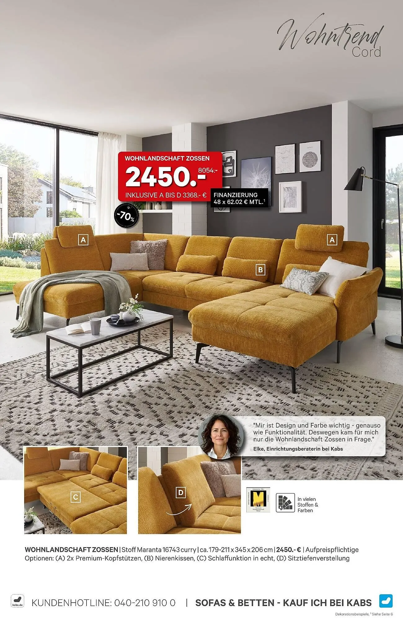 Kabs Polsterwelt Prospekt von 27. Februar bis 25. März 2026 - Prospekt seite 17
