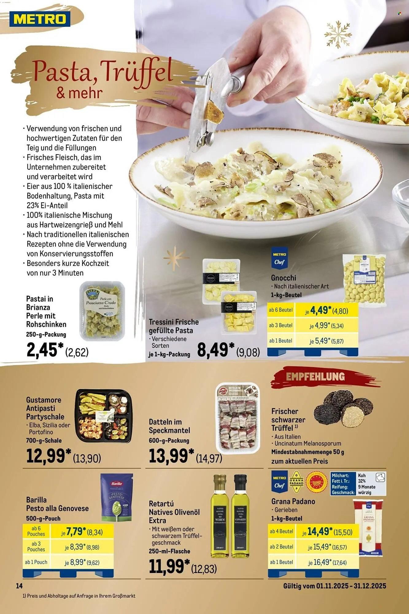 METRO Prospekt von 1. November bis 31. Dezember 2025 - Prospekt seite 14