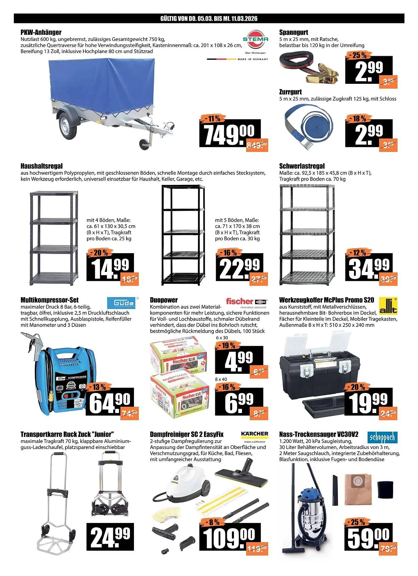 V Baumarkt Prospekt von 5. März bis 11. März 2026 - Prospekt seite 2