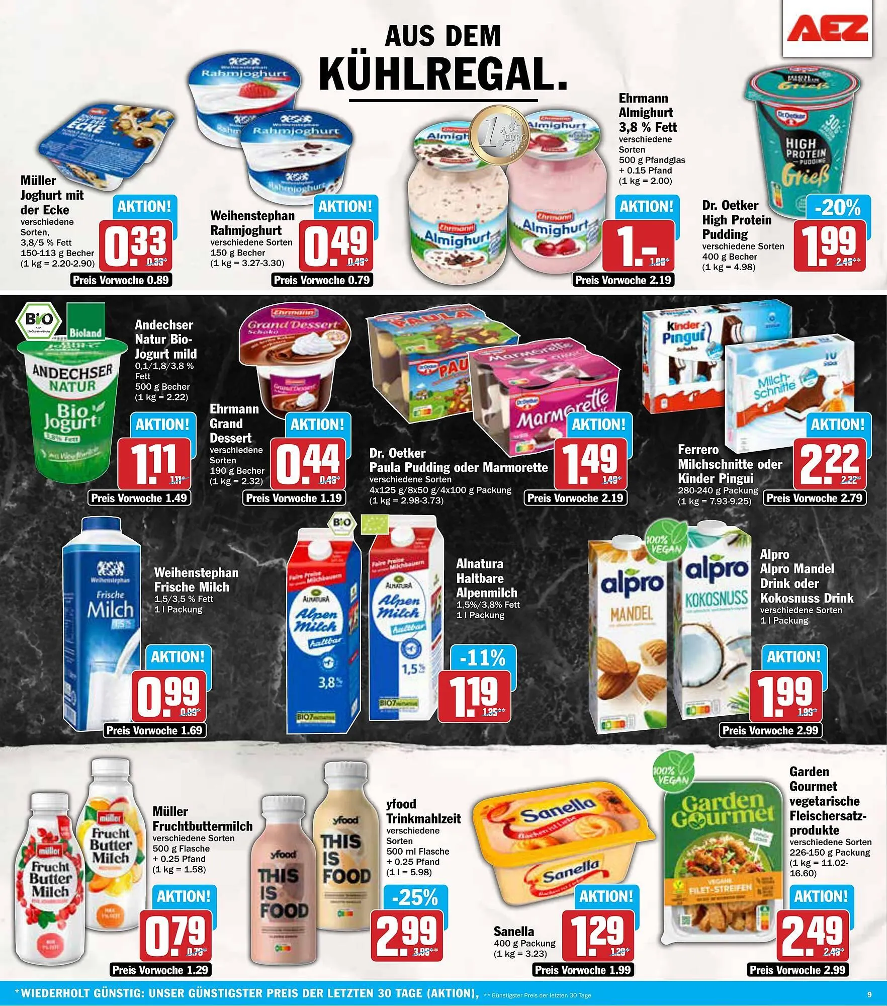 AEZ Prospekt von 31. März bis 5. April 2025 - Prospekt seite 9