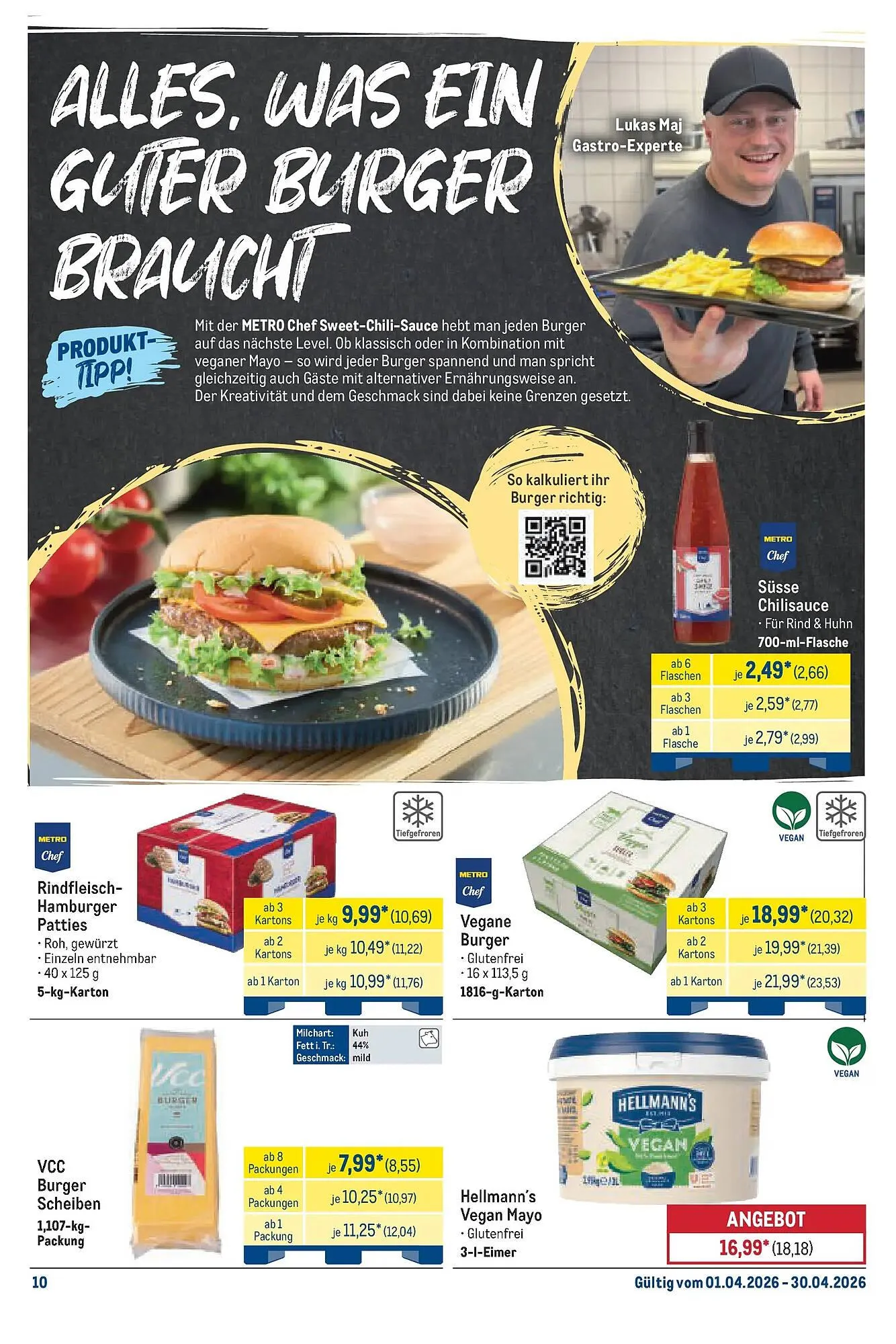 METRO Prospekt von 5. April bis 11. April 2026 - Prospekt seite 10