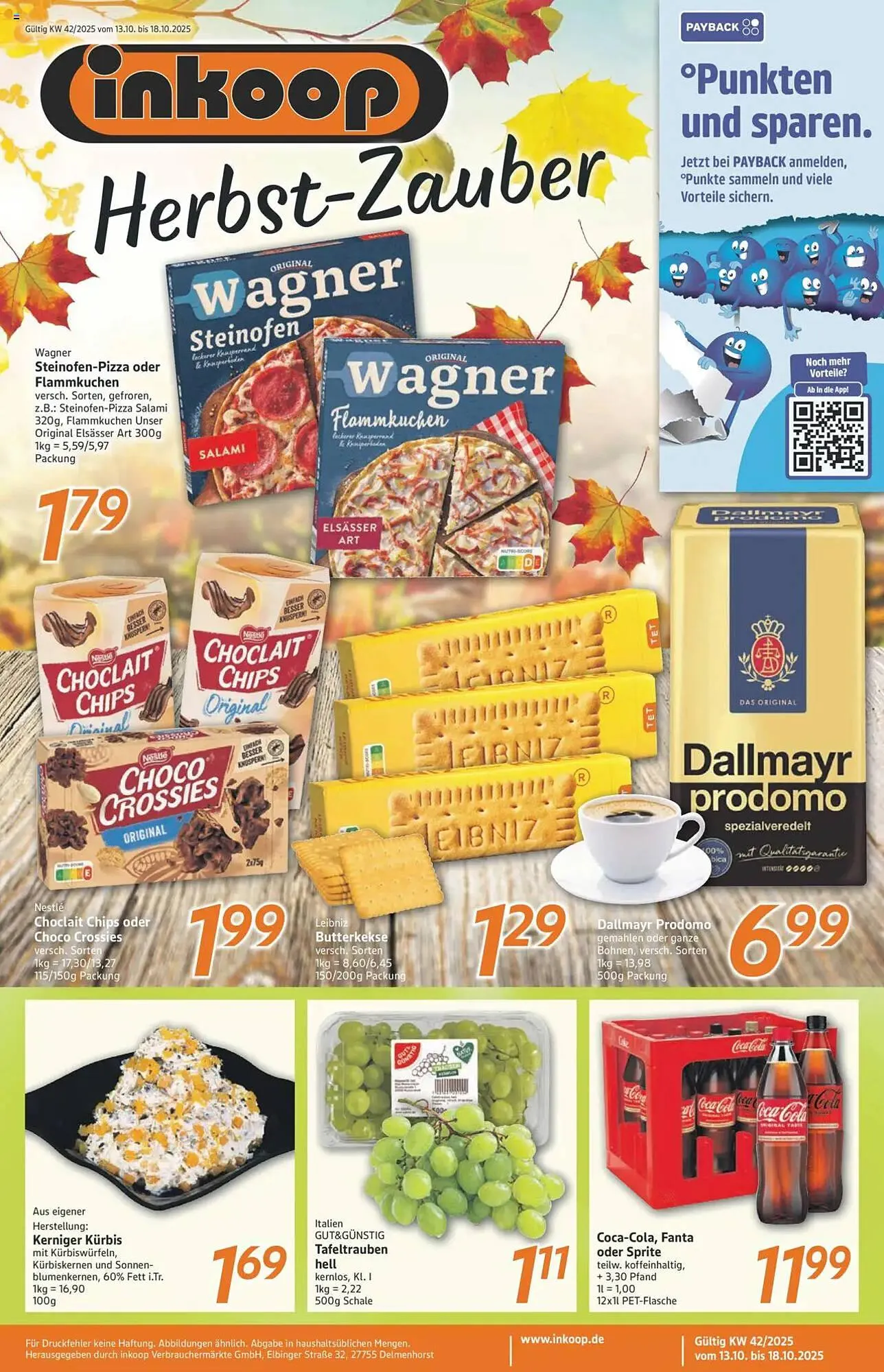 Inkoop Prospekt von 13. Oktober bis 18. Oktober 2025 - Prospekt seite 1