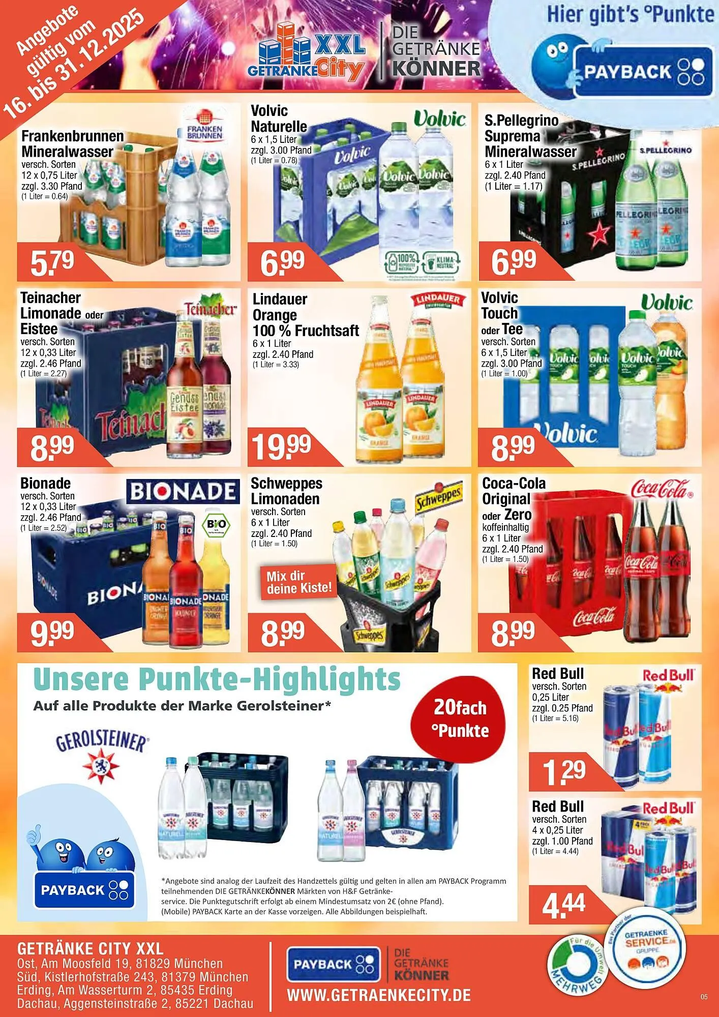 Getränke City Prospekt von 16. Dezember bis 31. Dezember 2025 - Prospekt seite 3