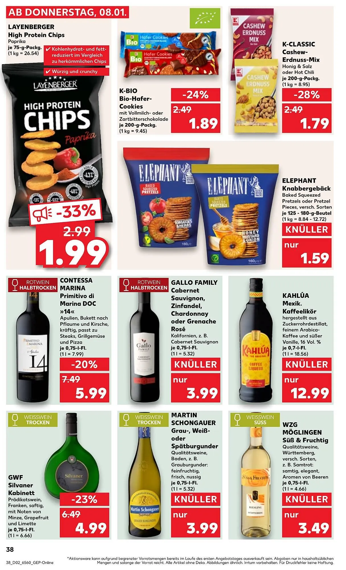 Kaufland Prospekt von 8. Januar bis 14. Januar 2026 - Prospekt seite 36