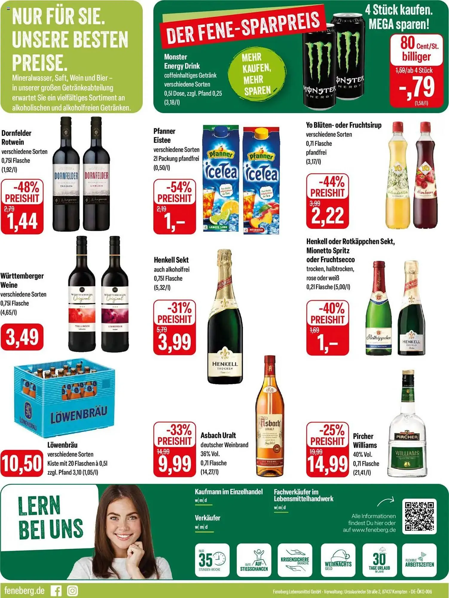 Feneberg Prospekt von 24. April bis 26. April 2025 - Prospekt seite 16