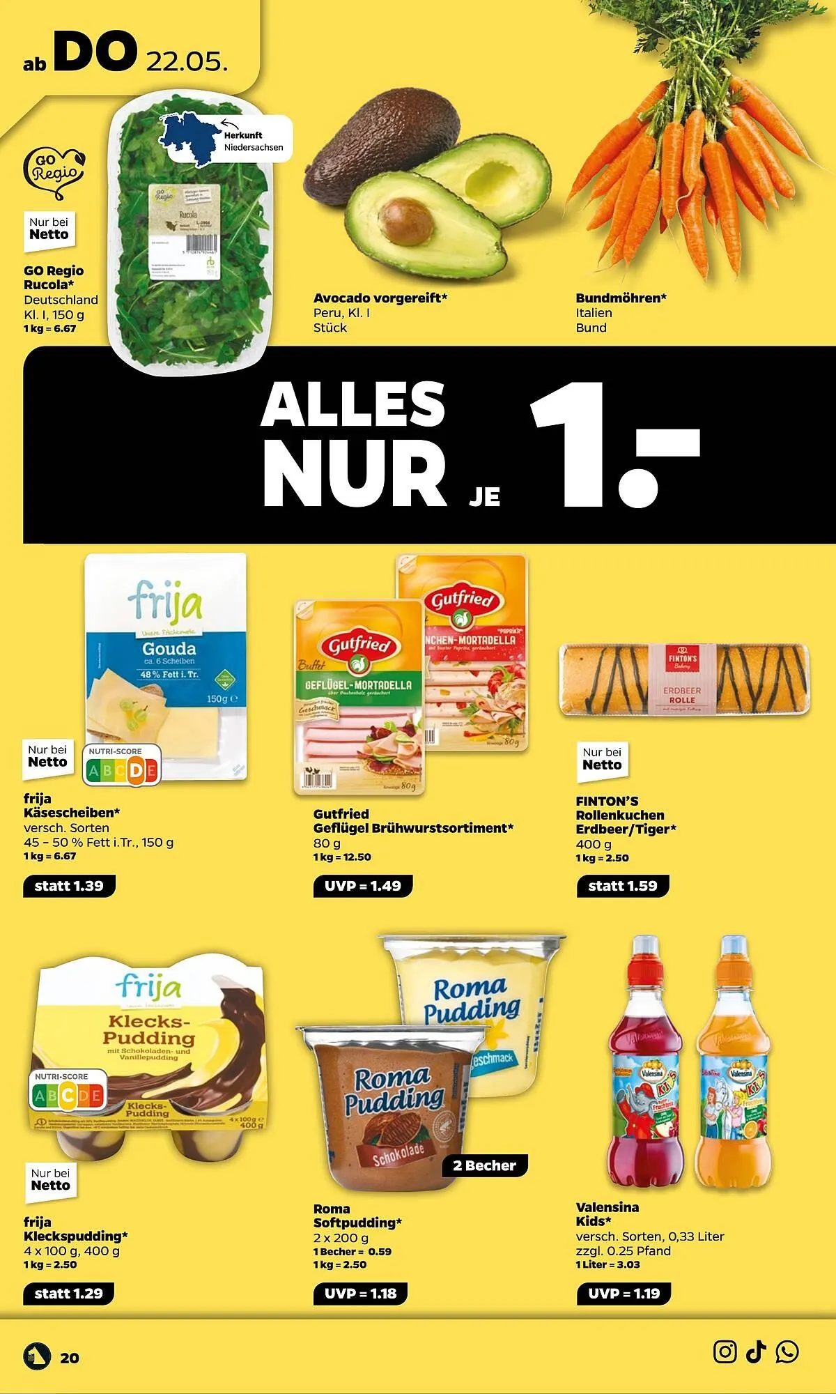 NETTO Prospekt von 19. Mai bis 24. Mai 2025 - Prospekt seite 20