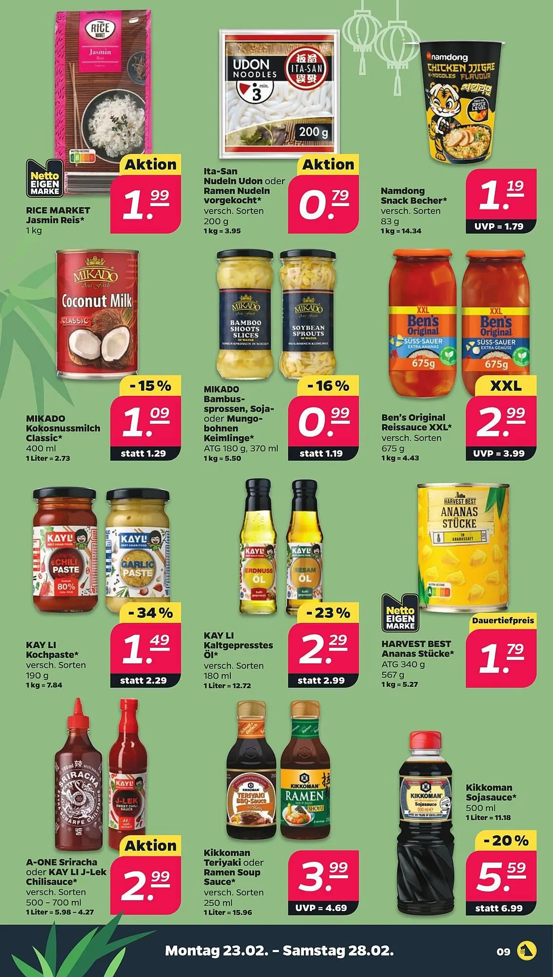 NETTO Prospekt von 23. Februar bis 28. Februar 2026 - Prospekt seite 9