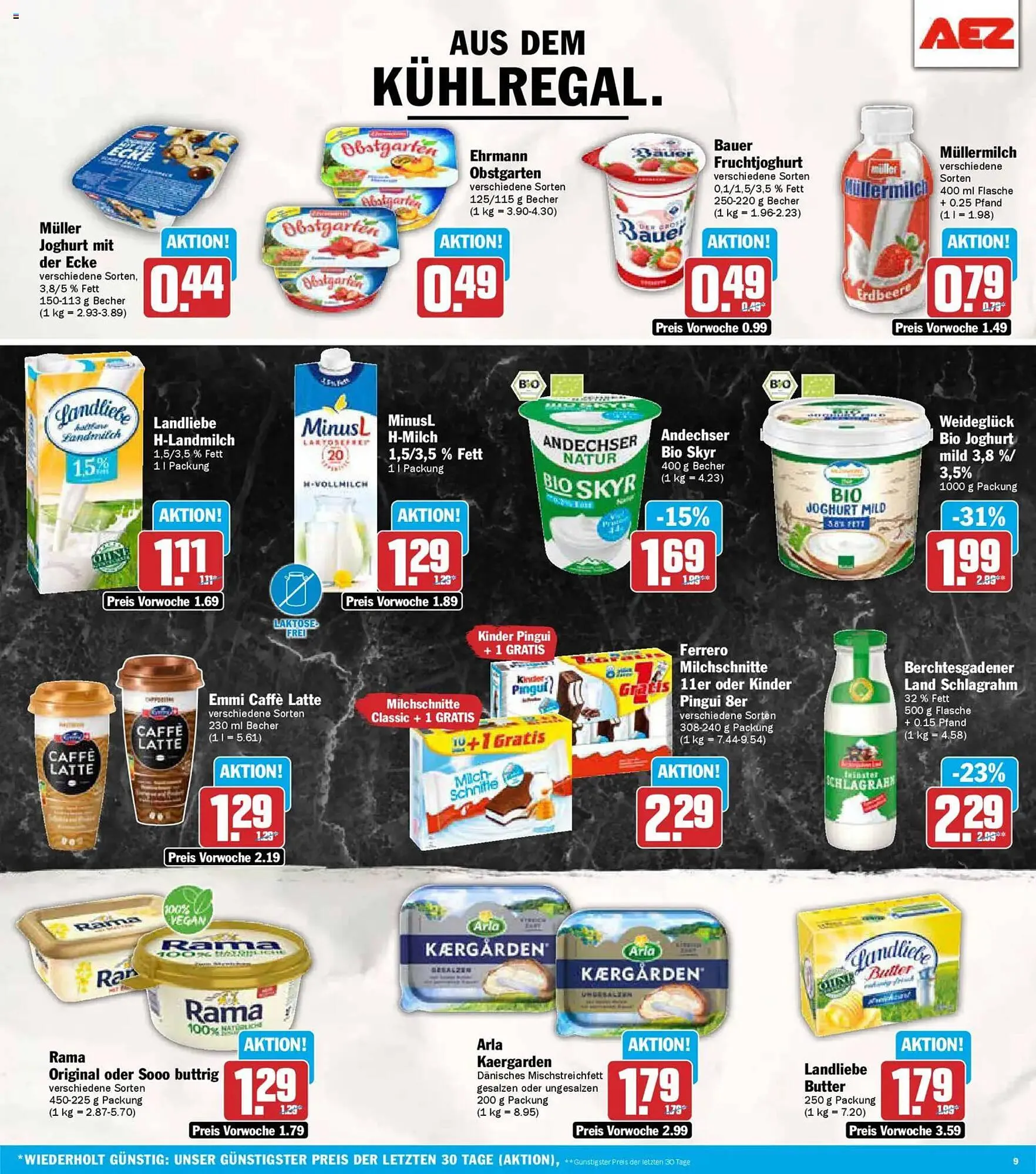 AEZ Prospekt von 3. November bis 8. November 2025 - Prospekt seite 9
