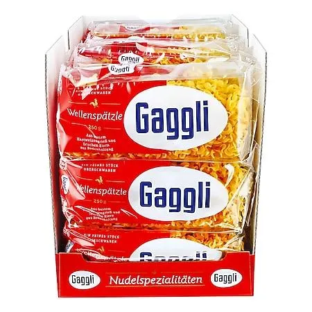 Gaggli Wellenspätzle 250 g, 18er Pack