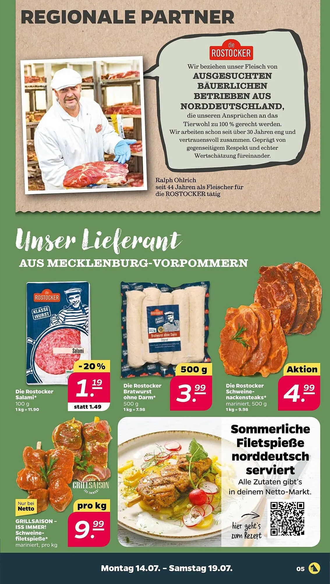 NETTO Prospekt von 14. Juli bis 19. Juli 2025 - Prospekt seite 5