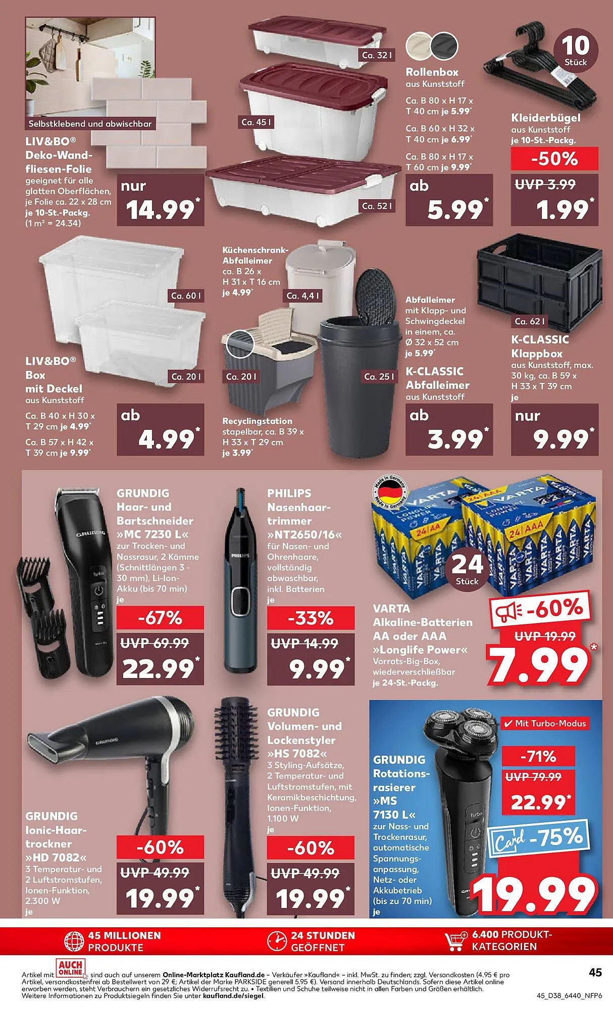 Kaufland Prospekt von 21. September bis 24. September 2025 - Prospekt seite 45