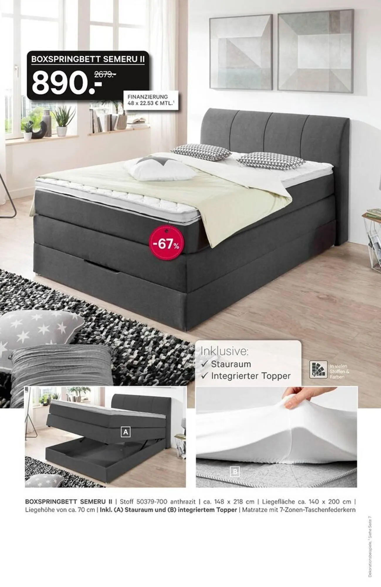 Kabs Polsterwelt Prospekt von 11. April bis 1. Mai 2025 - Prospekt seite 51