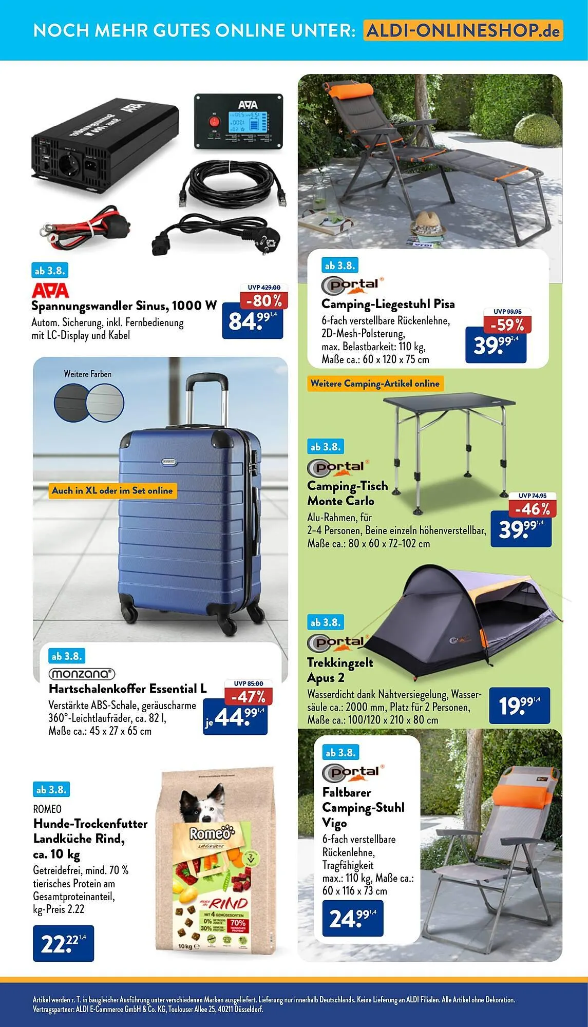 Aldi Nord Prospekt von 4. August bis 9. August 2025 - Prospekt seite 33