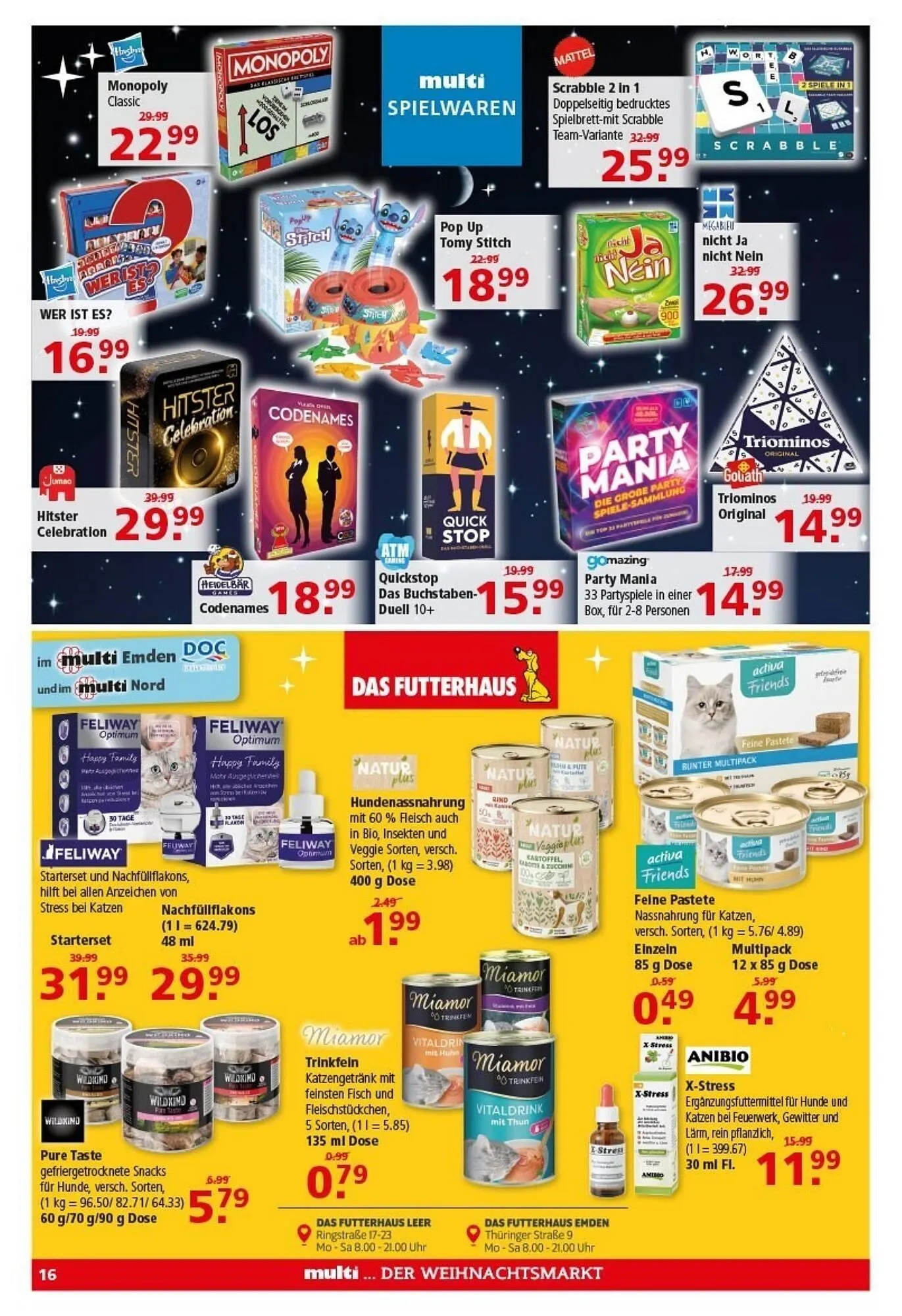 Multi Markt Prospekt von 22. Dezember bis 27. Dezember 2025 - Prospekt seite 16