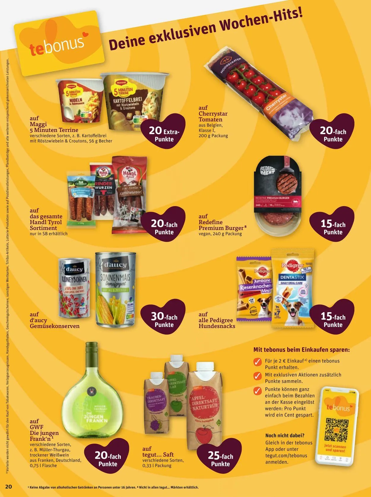 Tegut Aktueller Prospekt von 14. Juli bis 20. Juli 2025 - Prospekt seite 22