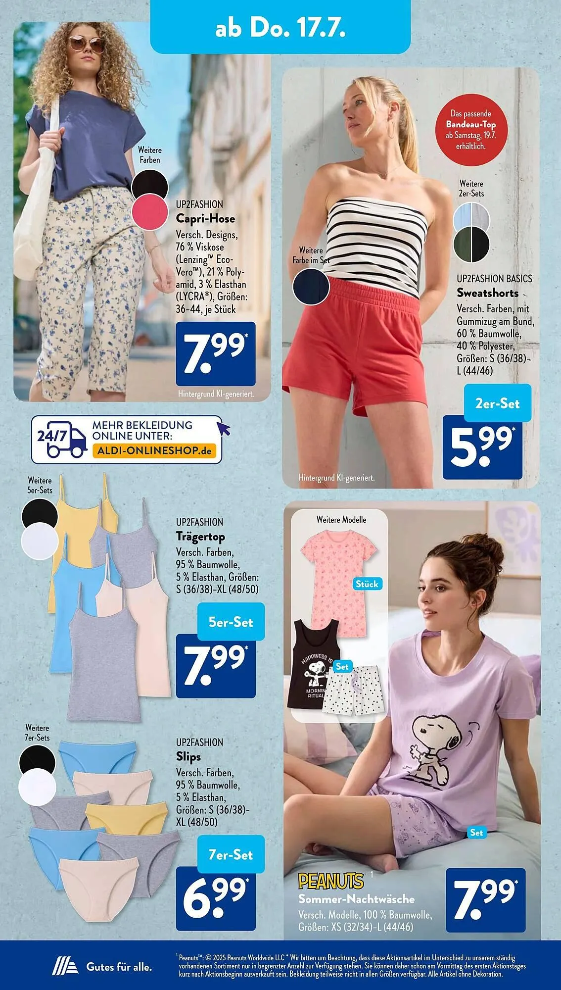 Aldi Süd Prospekt von 14. Juli bis 20. Juli 2025 - Prospekt seite 12