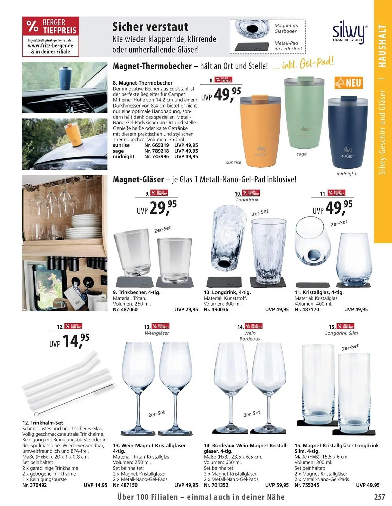 Fritz Berger Prospekt von 27. Mai bis 31. Dezember 2025 - Prospekt seite 257