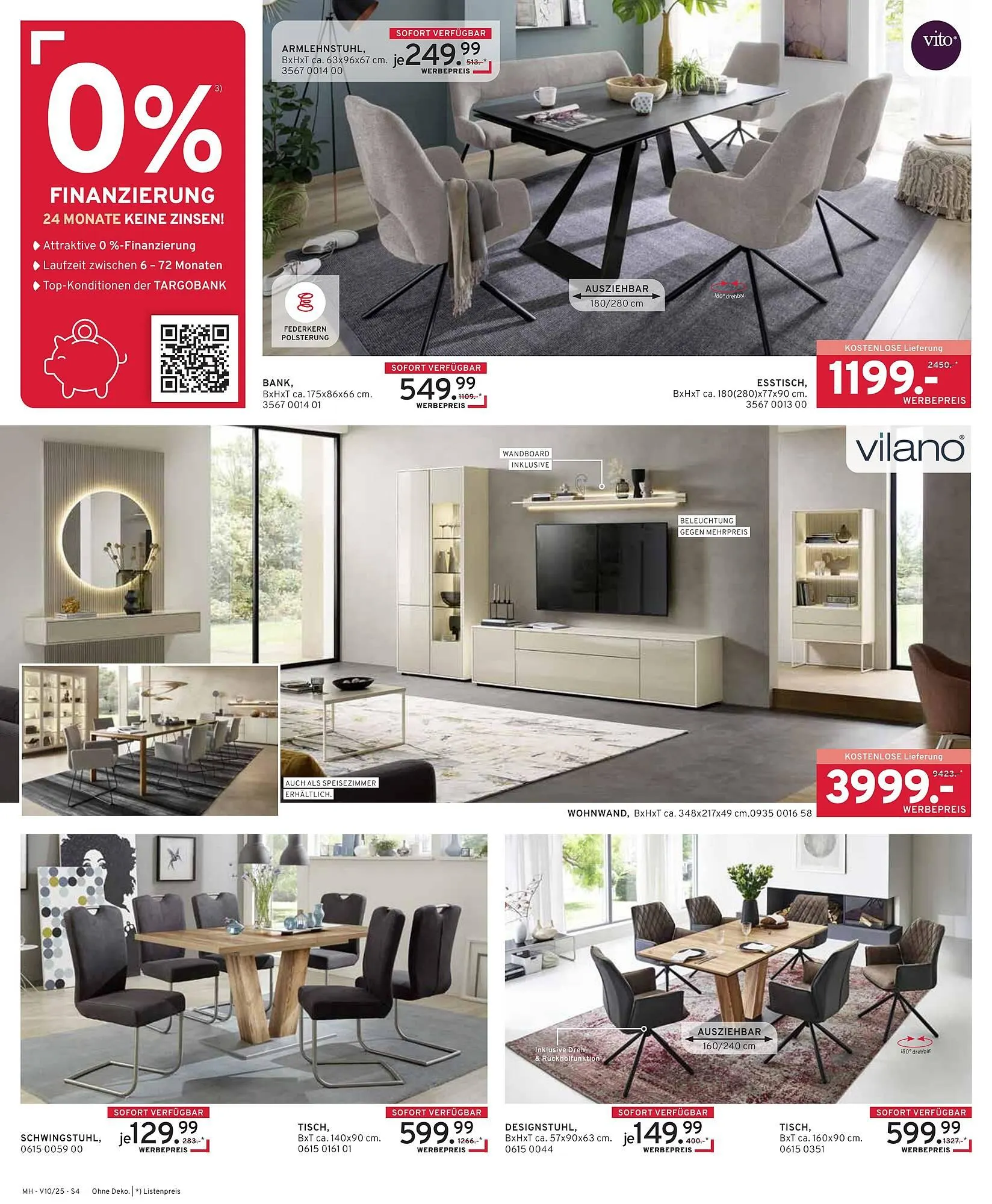 Möbel Heinrich Prospekt von 24. September bis 22. Oktober 2025 - Prospekt seite 4