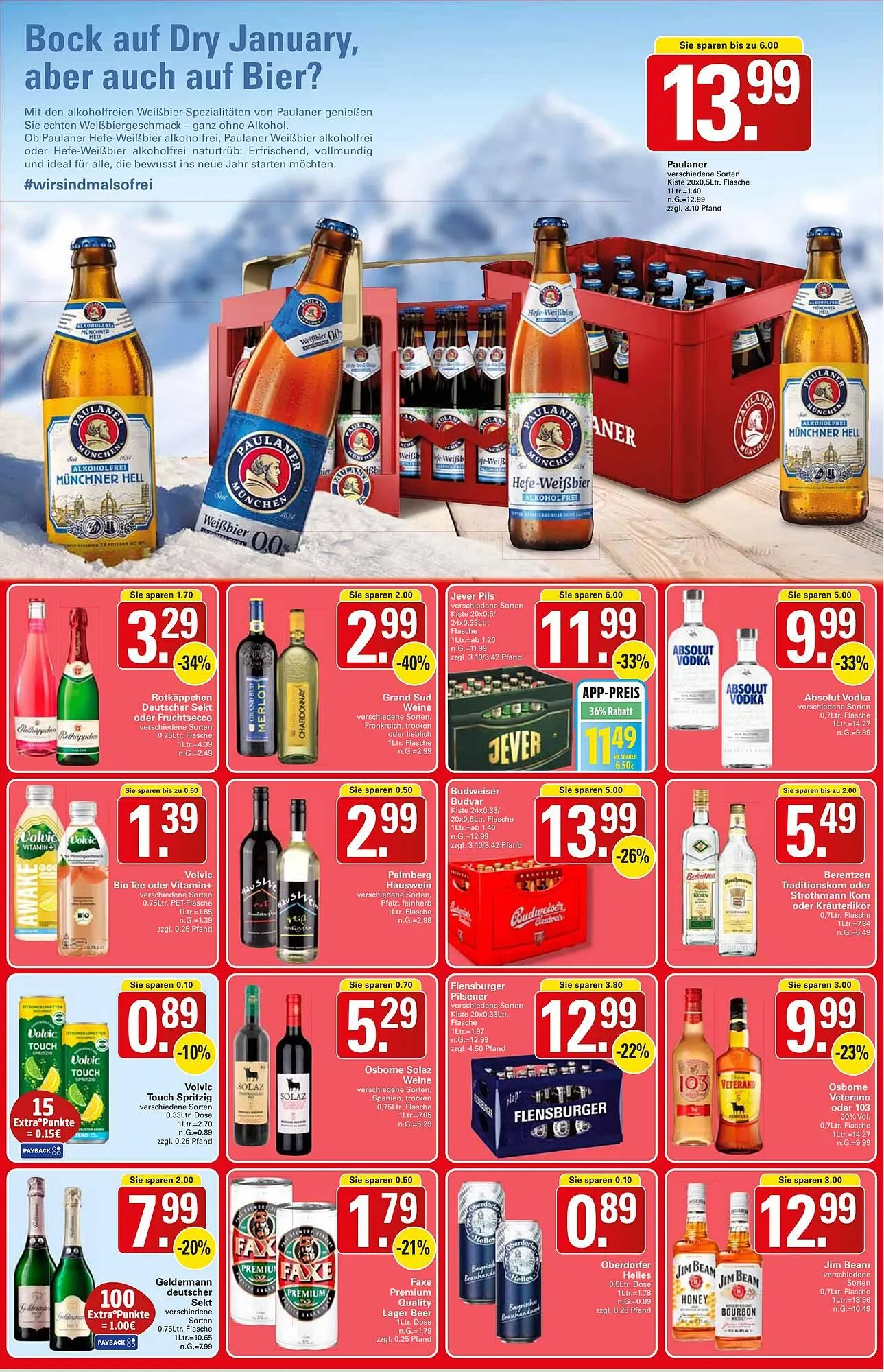 WEZ Prospekt von 19. Januar bis 24. Januar 2026 - Prospekt seite 11