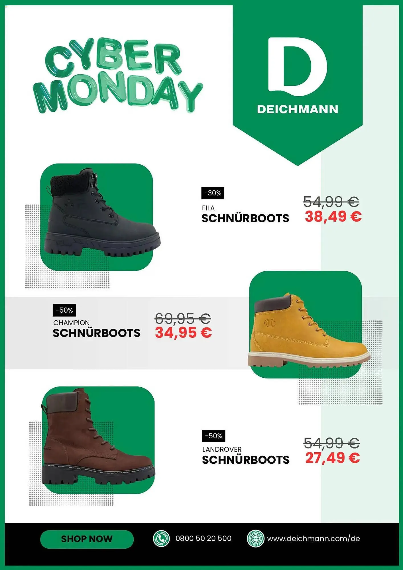 Deichmann Prospekt von 30. November bis 1. Dezember 2025 - Prospekt seite 3