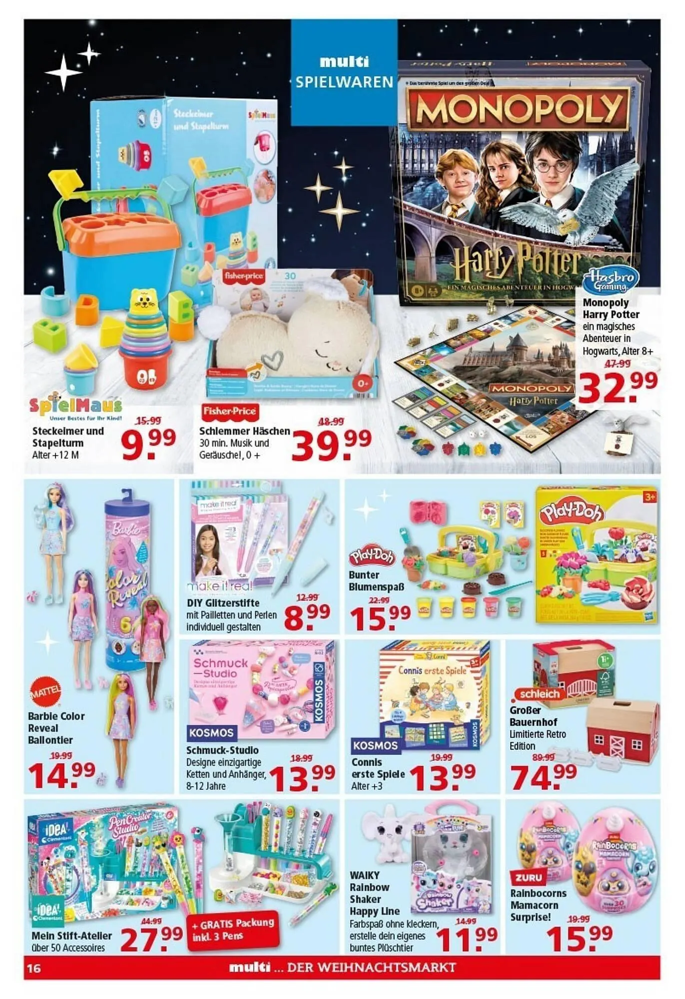 Multi Markt Prospekt von 24. November bis 29. November 2025 - Prospekt seite 16