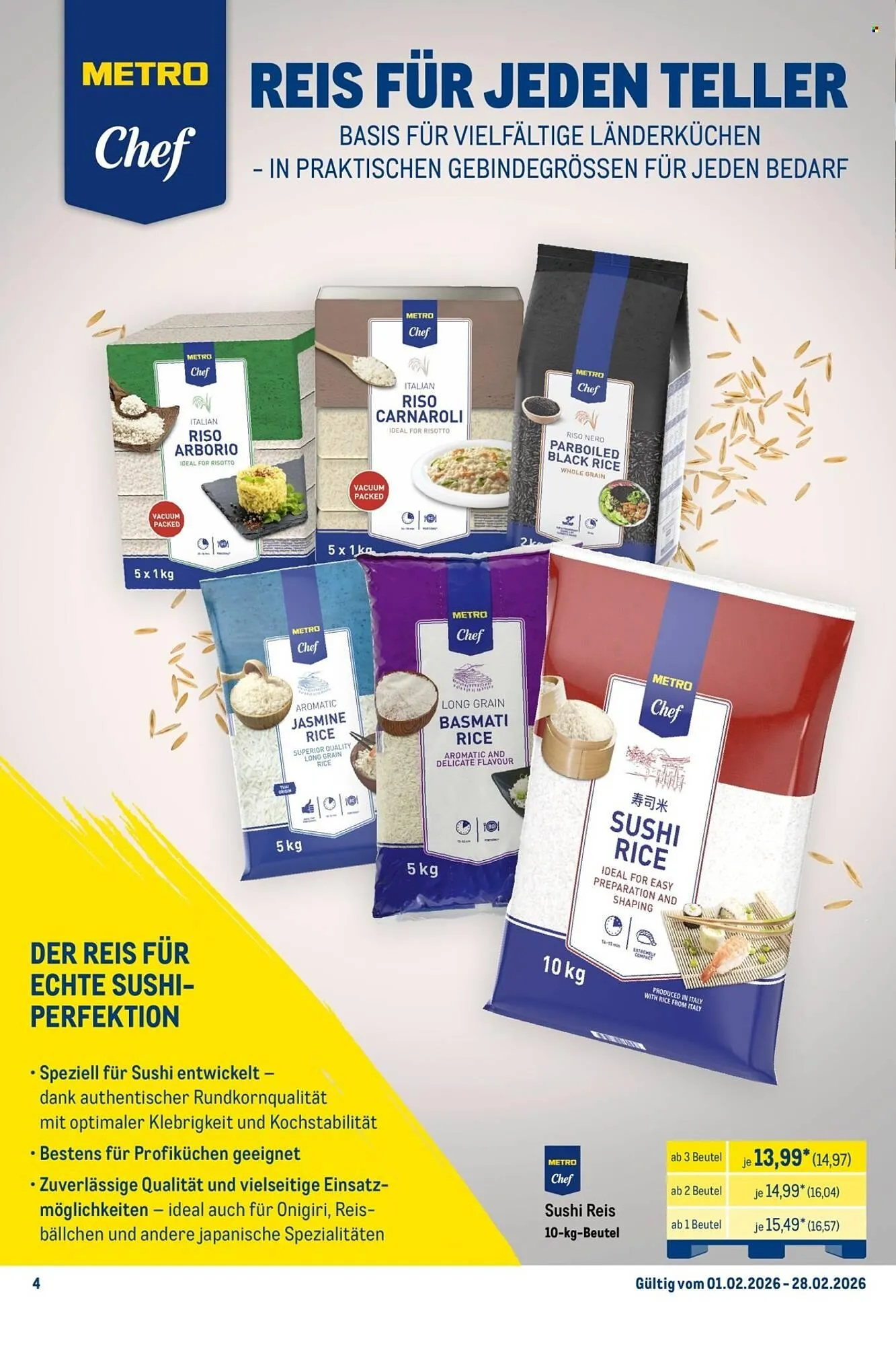 METRO Prospekt von 1. Februar bis 28. Februar 2026 - Prospekt seite 4