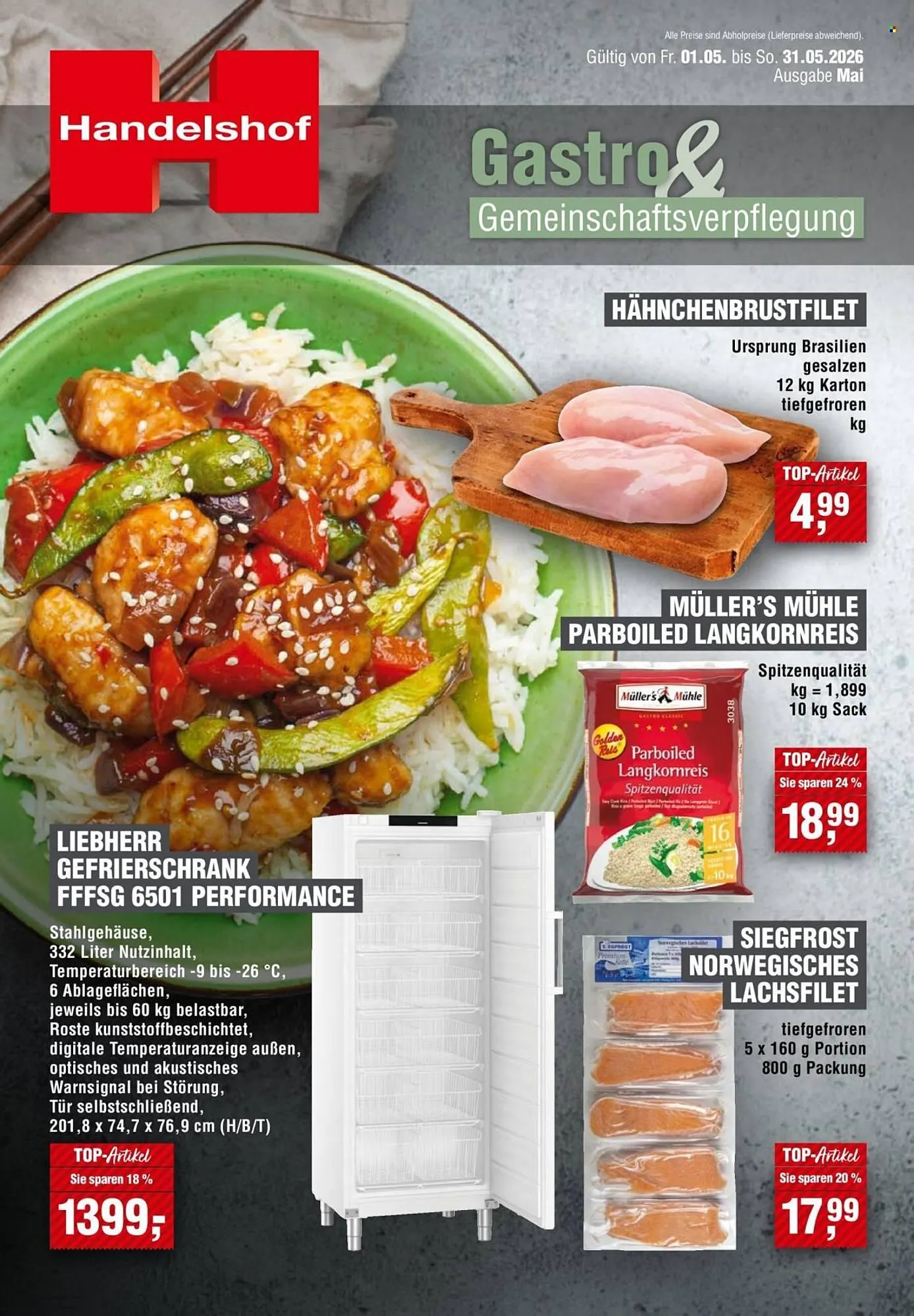 Handelshof Prospekt von 1. Mai bis 31. Mai 2026 - Prospekt seite 1