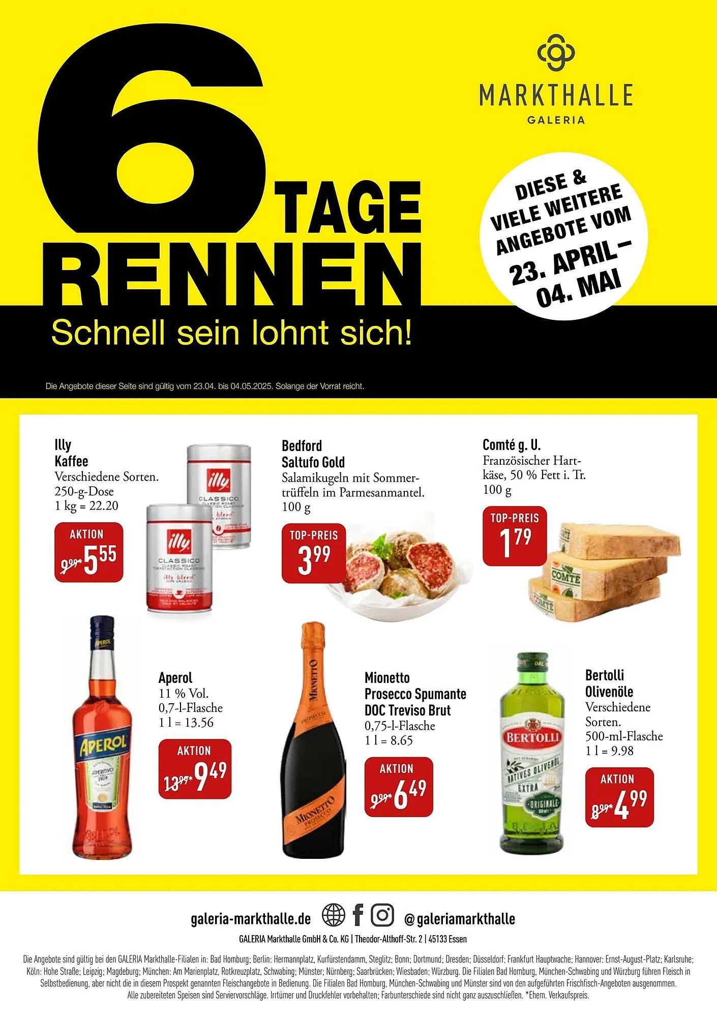 Galeria Markthalle Prospekt von 22. April bis 28. April 2025 - Prospekt seite 12
