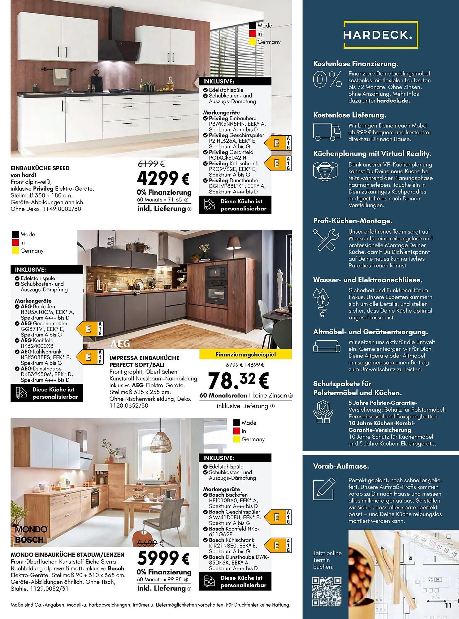 Hardeck Prospekt von 27. Oktober bis 9. November 2025 - Prospekt seite 11