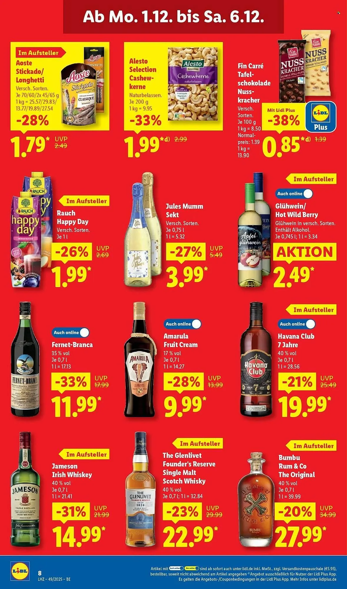 Lidl Prospekt von 1. Dezember bis 6. Dezember 2025 - Prospekt seite 12