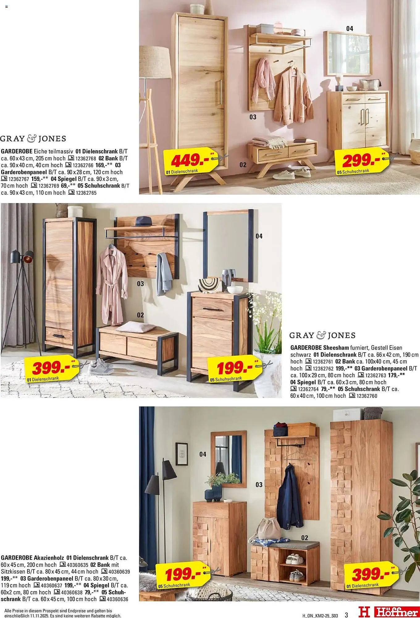 Höffner Prospekt von 29. Oktober bis 11. November 2025 - Prospekt seite 3