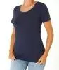 T-Shirt mit Rundhalsausschnitt Janina, Stretchanteil