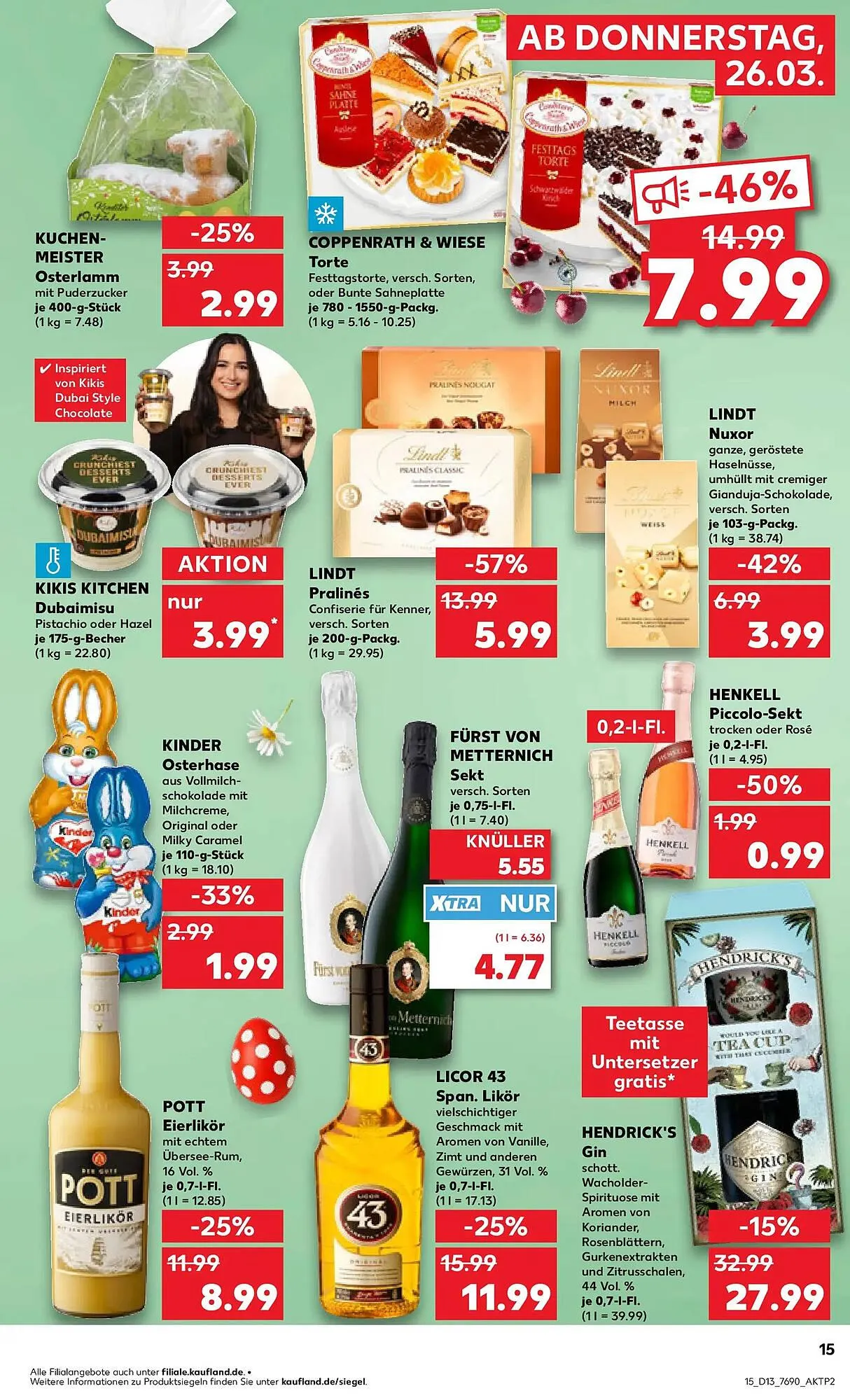 Kaufland Prospekt von 23. März bis 25. März 2026 - Prospekt seite 27