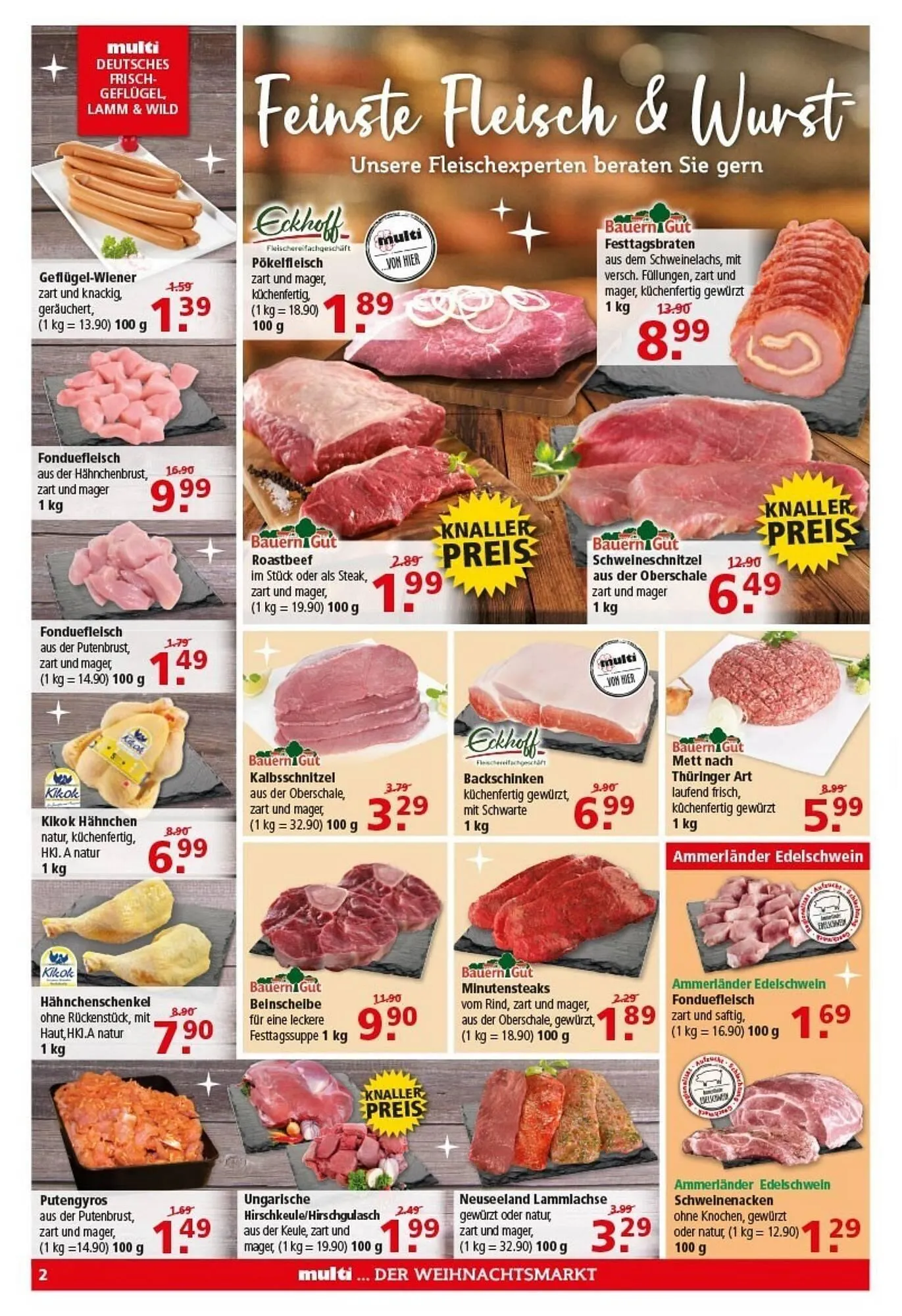 Multi Markt Prospekt von 22. Dezember bis 27. Dezember 2025 - Prospekt seite 2