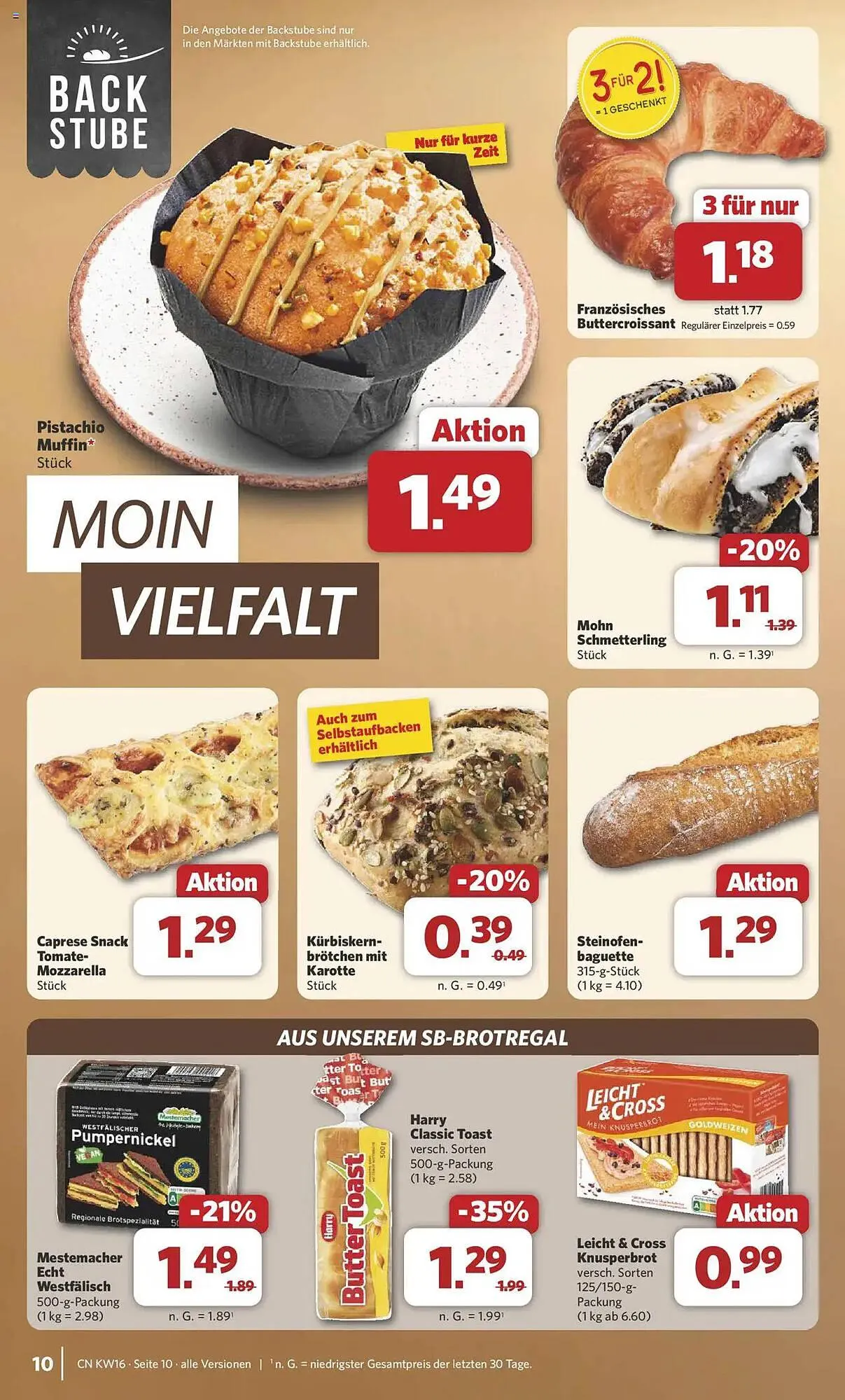 Combi Prospekt von 14. April bis 19. April 2025 - Prospekt seite 10