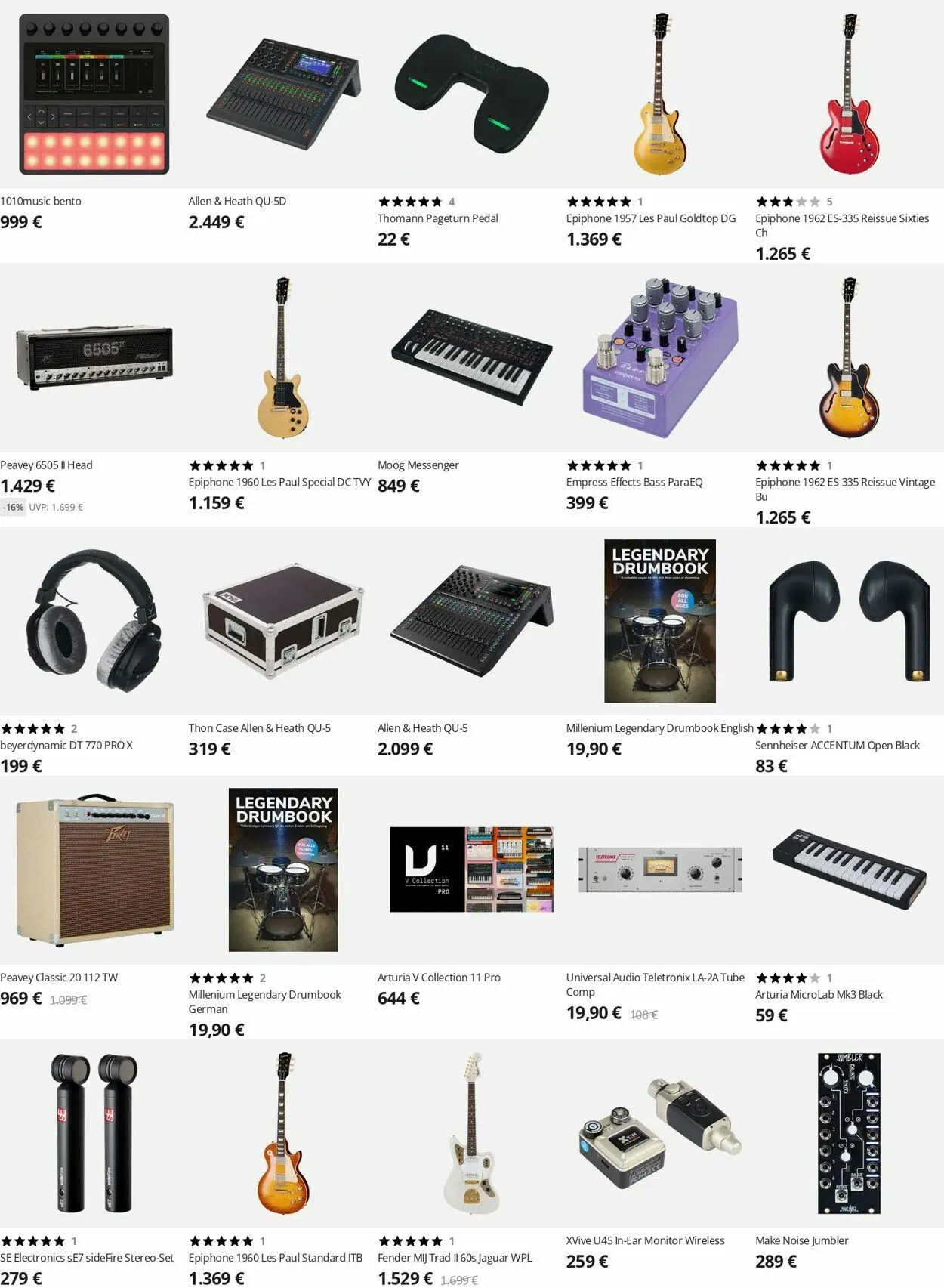 Thomann Aktueller Prospekt von 9. Juni bis 18. Juni 2025 - Prospekt seite 2