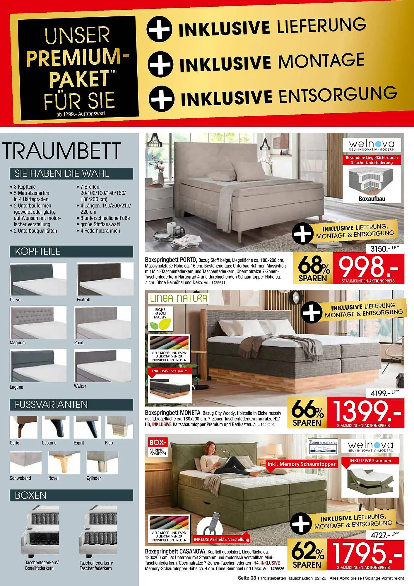 Zurbrüggen Prospekt von 26. Juni bis 20. Juli 2026 - Prospekt seite 3