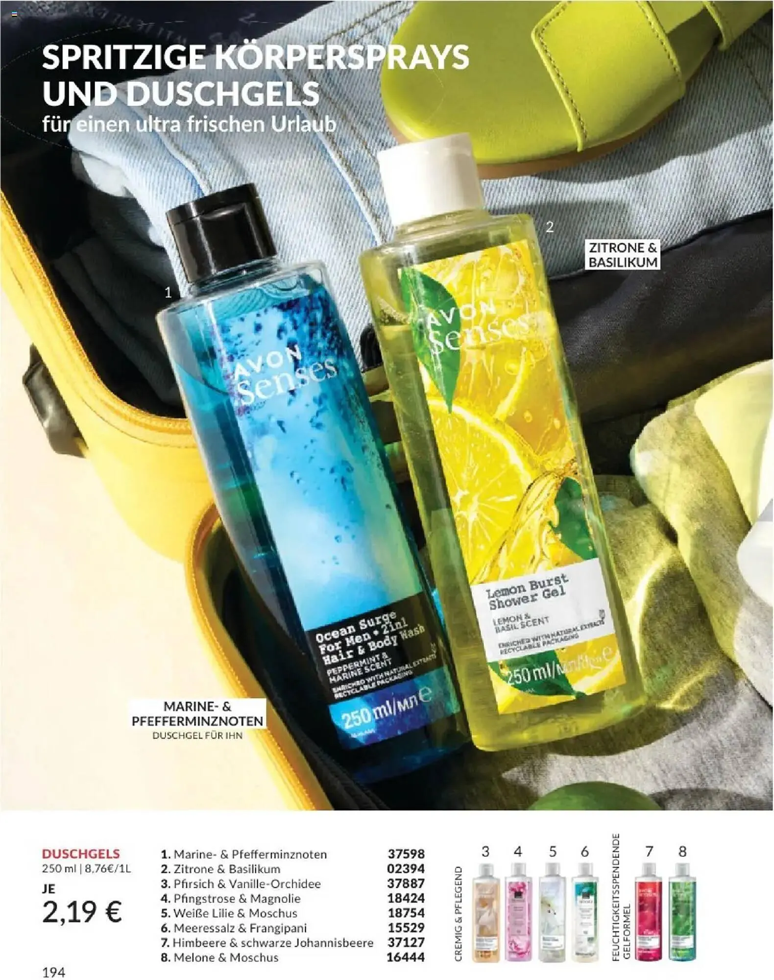 Avon Prospekt von 1. Juli bis 31. Juli 2025 - Prospekt seite 194