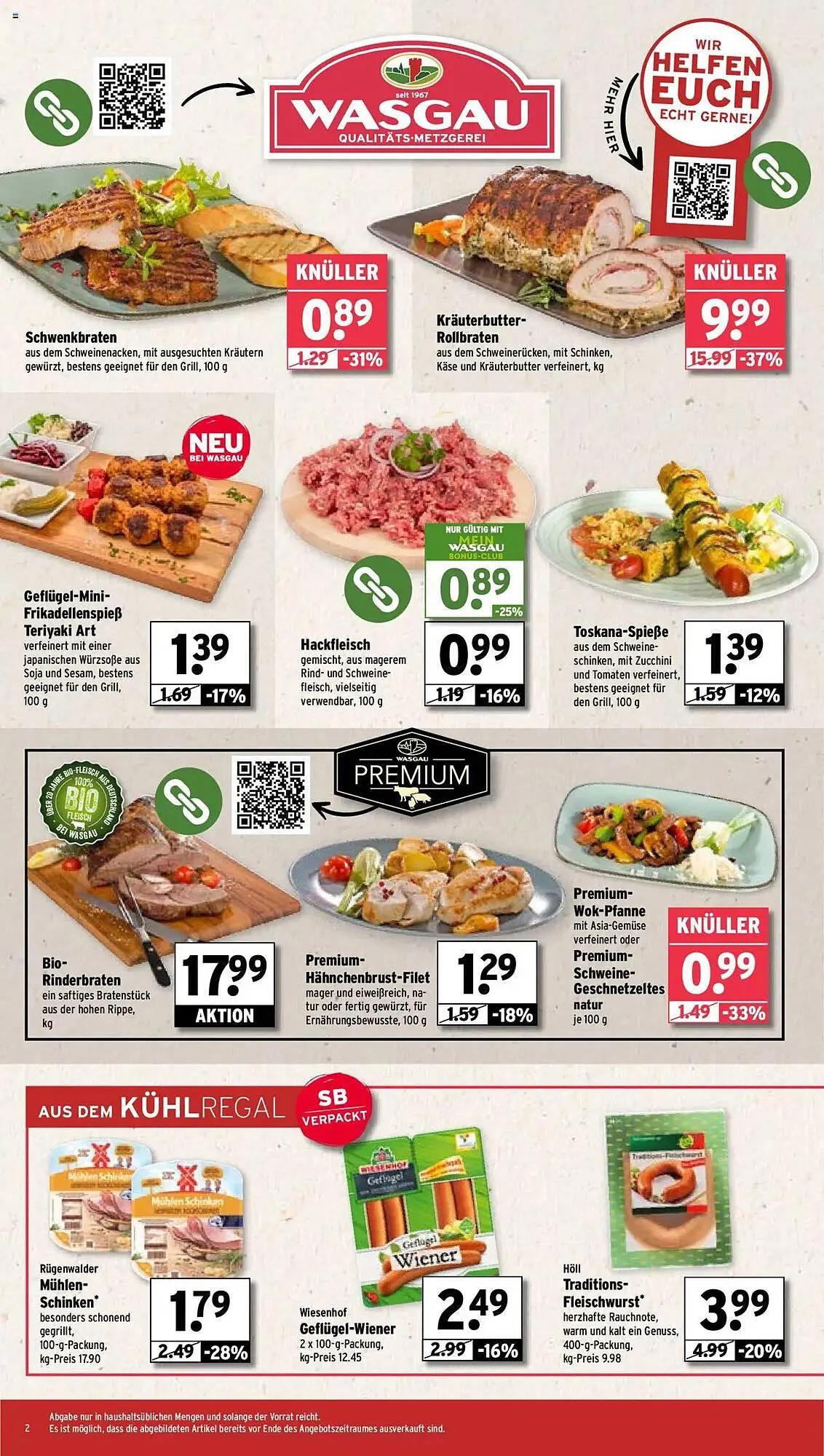 Wasgau Prospekt von 22. April bis 27. April 2025 - Prospekt seite 2