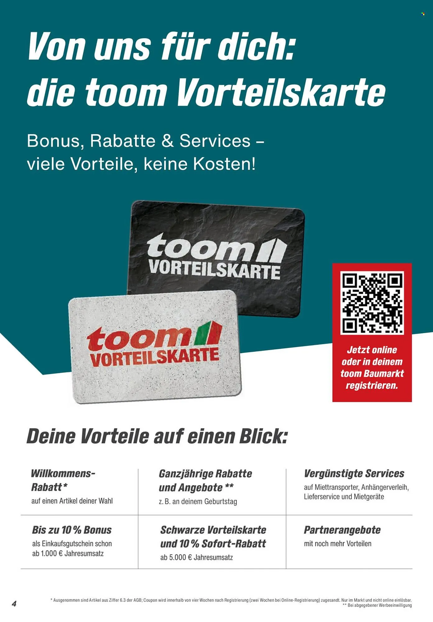 Toom Baumarkt Prospekt von 14. Februar bis 30. April 2026 - Prospekt seite 4