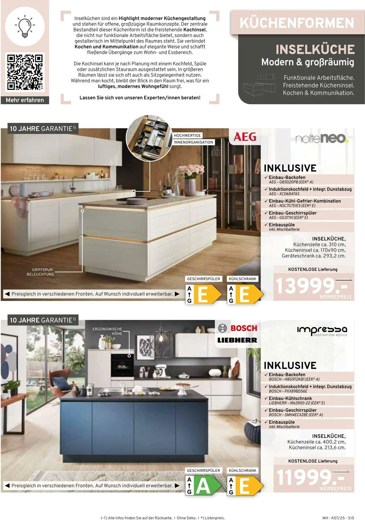 Möbel Heinrich Aktueller Prospekt von 15. September bis 16. November 2025 - Prospekt seite 15