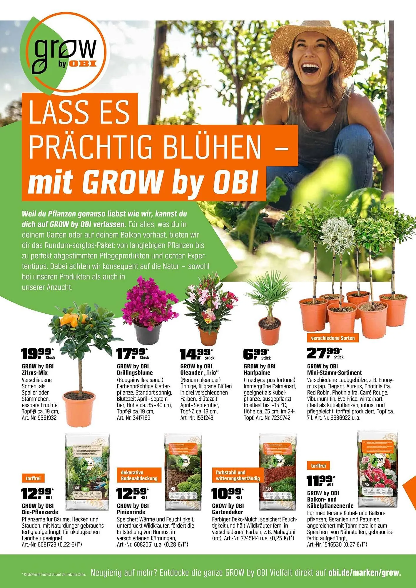 OBI Prospekt von 1. April bis 30. April 2026 - Prospekt seite 6