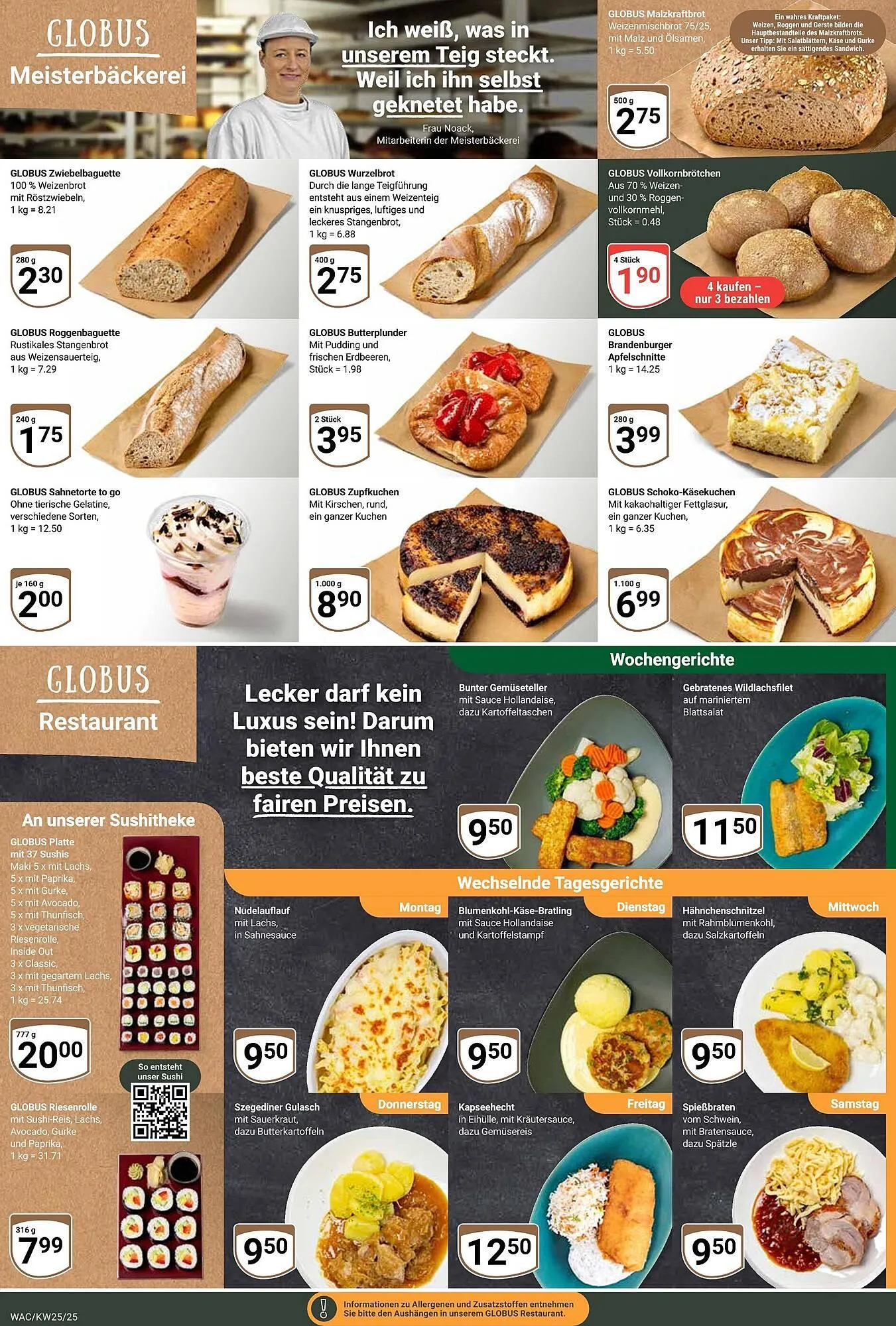 Globus Prospekt von 16. Juni bis 28. Juni 2025 - Prospekt seite 9