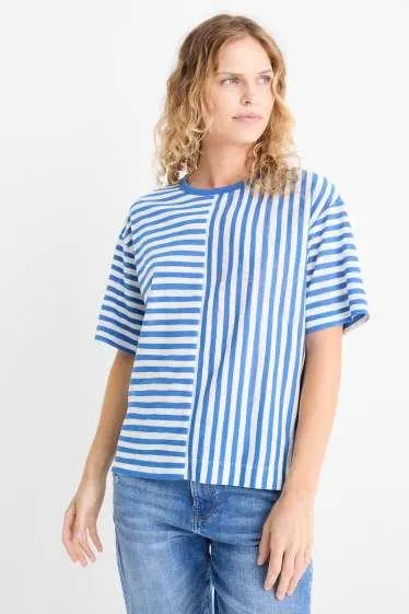 T-shirt - regular fit - striped