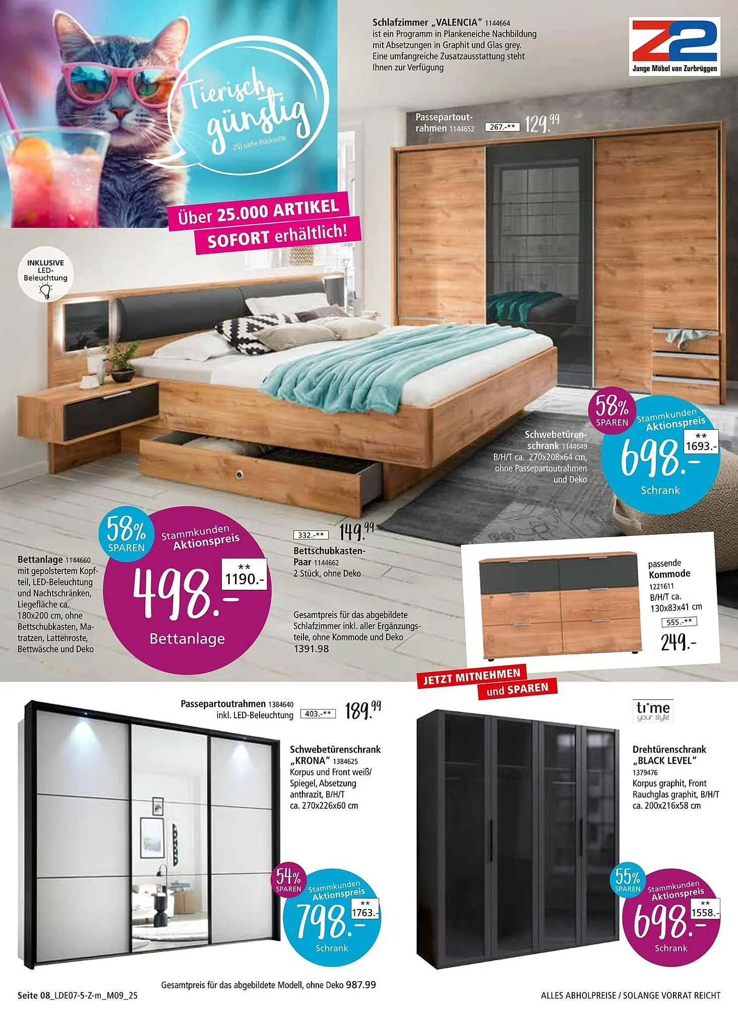 Zurbrüggen Prospekt von 12. Juli bis 9. August 2025 - Prospekt seite 8