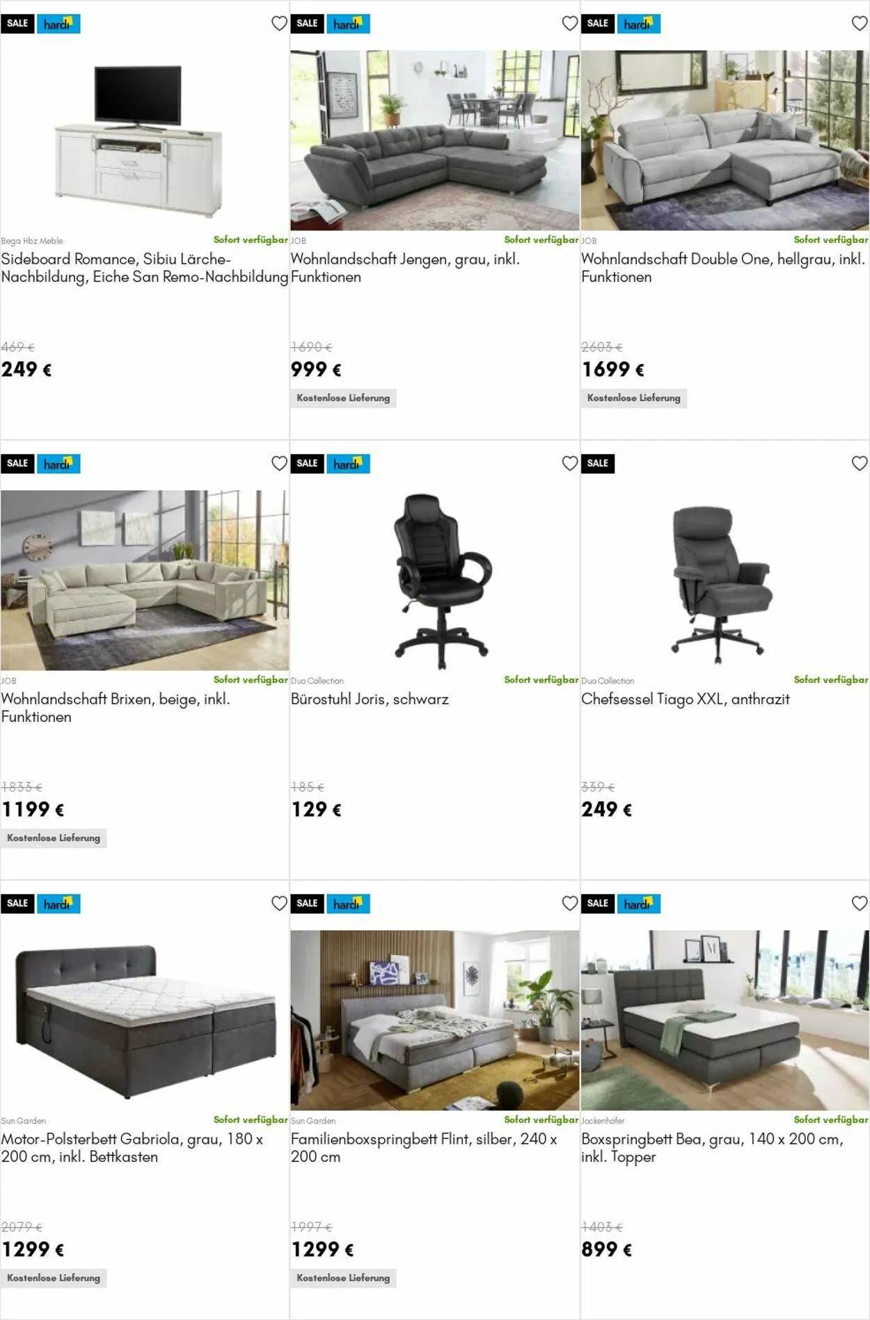 HARDECK Aktueller Prospekt von 25. August bis 3. September 2025 - Prospekt seite 8