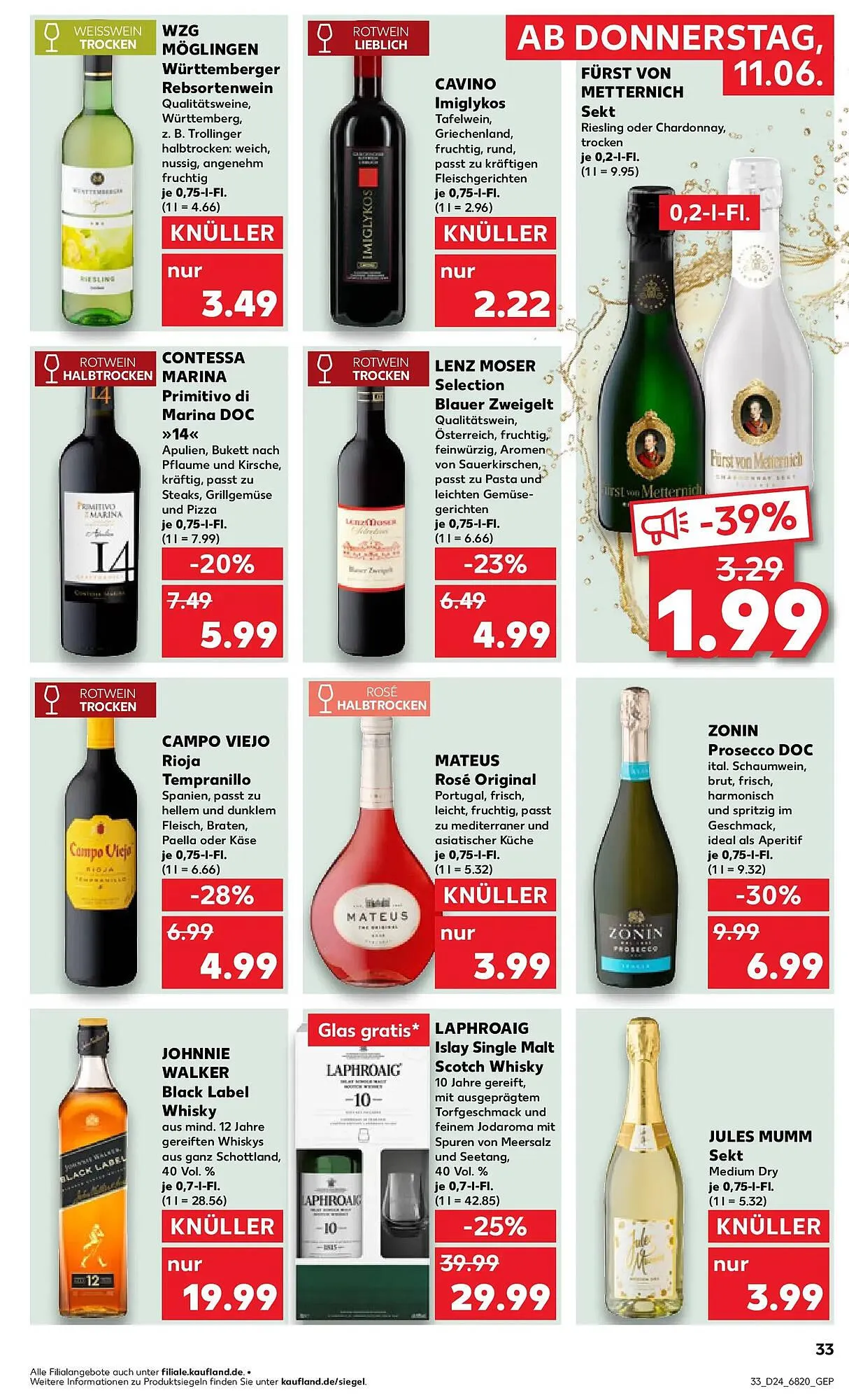 Kaufland Prospekt von 11. Juni bis 17. Juni 2026 - Prospekt seite 33